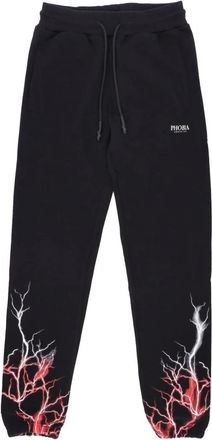 Phobia Archive Lightning Pants - Heren - Sweatpants - Zwart - XS - Katoen - Broeken