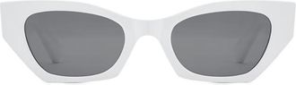 Priv&eacute; Revaux BACKSEAT/G/S Asian Fit Polarized SZJ/M9 Womens Sunglasses White Size 52