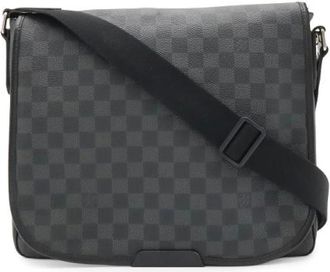 Louis Vuitton Pre-owned Daniel MM Damier Graphite Borsa a Spalla - - Pre-owned - Donna - Nero - ONE SIZE