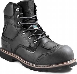 Kodiak Mens Widebody Composite Toe Plate Waterproof Boots In Black