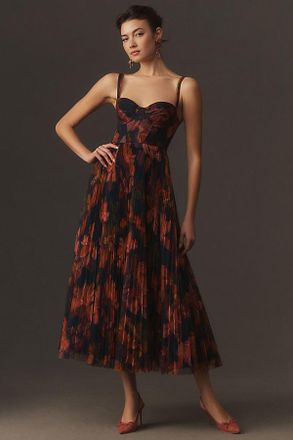 Hutch Willa Sleeveless Tulle Maxi Dress