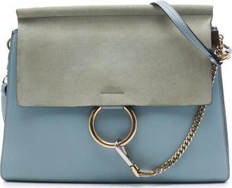Chlo&eacute; Pre-owned Chloe Medium Calfskin and Suede Faye Crossbody Ladies GPJIUP1JO92CDWJW