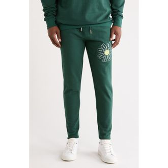Prince Logo Fleece Sweatpants in Green at Nordstrom Rack, Size Medium