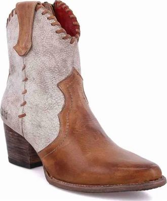 Bed Stü Women Baila Ankle Boot In Tan Rustic Nectar Lux