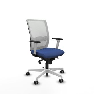 Piqueras y Crespo Silla Piqueras Y Crespo Haches Blanco Malla C&oacute;moda