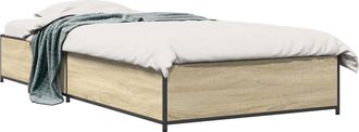 vidaXL Estructura De Cama Roble Sonoma 80 X 200 Cm Vidaxl