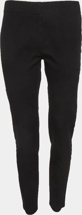 Joseph Black Gabardine Straight Fit Leggings