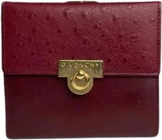 Givenchy Pre-owned Wallets, female, Purple, Size: ONE SIZE Pre-owned Vintage Wallet