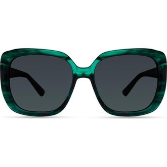 Derek Lam River Sunglasses in Emerald at Nordstrom