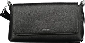 Calvin Klein Polyethyleen Schoudertas - Dames - Schoudertassen - Zwart - ONE Size - Tassen