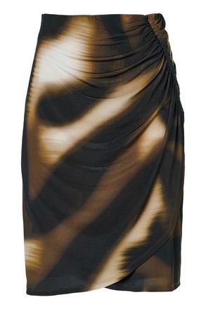 Mart Visser Avery Print Rok Olijfgroen / Multi