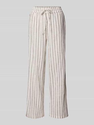 Only Losse Fit Stoffhose aus reiner Baumwolle Modell TIZIANA in Offwhite, Gr&ouml;&szlig;e XL