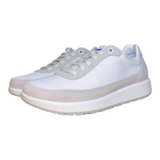 Birkenstock Womens Honnef City Sneaker Shoe In Antique White