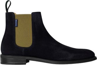 Paul Smith Cedric Chelsea Boots - Heren - Chelseaboots - Blauw - 40 EU - Leer - Schoenen