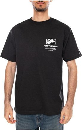 Vans Stacked T-shirt - Heren - T-shirts - Zwart - M - Katoen - Tops