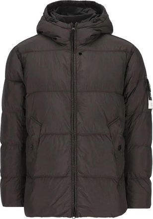 Stone Island Capospalla C/Piuma Rds Lead Grey