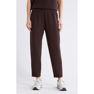 Zella Whisper Knit Ankle Pants in Brown Mole at Nordstrom Rack, Size X-Large