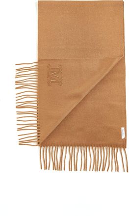 Max Mara Womens Scarf Wsdalia Camel Cashmere Beige Scarfs