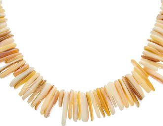 Adornia Adornia Shell Pieces Adjustable Necklace