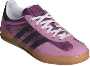 adidas Gazelle Indoor Sneaker in Bliss Lilac/Black at Nordstrom Rack, Size 6.5
