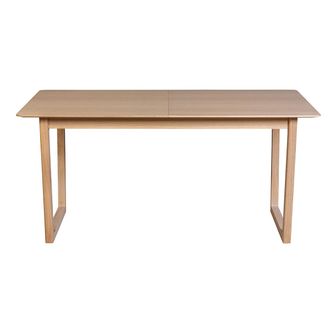 Miliboo Mesa De Comedor Extensible Chapado Roble L160-240 Cm Laho