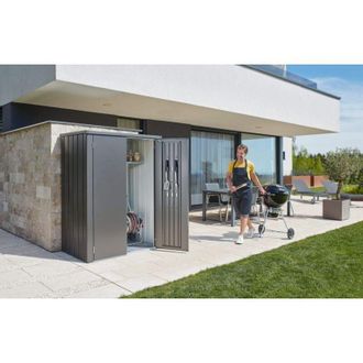 BIOHORT Armario Metalico Biohort Romeo L High Alto Color Gris Cuarzo Metalizado