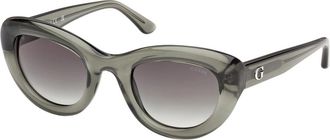 Guess Gu 00352 Zonnebril - Dames - Zonnebrillen - Grijs - 50 MM - Accessoires