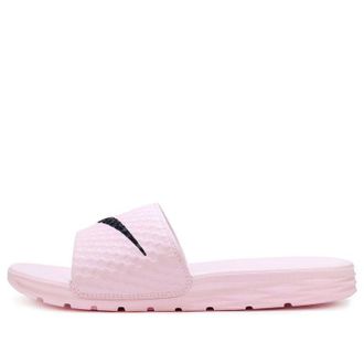 Nike (WMNS) Nike Benassi Solarsoft Peism Pink Black 705475-601