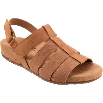Softwalk Burnaby Slingback Sandal in Tan Nubuck at Nordstrom Rack, Size 10.5
