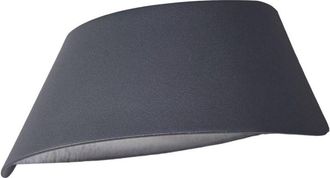 Lucande Lucande Lámpara de pared Led exterior Glen en Negro Aluminio