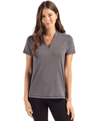 Cutter & Buck Forge Heathered Stretch Womens Blade T-Shirt