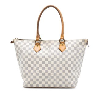 Louis Vuitton Tweedehands Damier Azur Saleya Mm