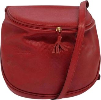 Bottega Veneta Pre-owned Cross Body Bags, female, Red, Size: ONE SIZE Pre-owned Vintage Shoulder Bag