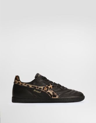 Dolce & Gabbana X Diadora Calfskin Sneakers - Man Sneakers Multicolor 36