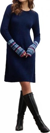 Hatley Sadie Sweater Dress In Navy