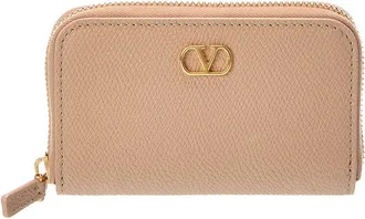 Valentino Vlogo Signature Leather Small Wallet