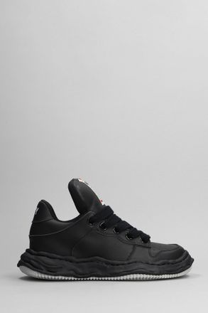 Miharayasuhiro Wayne Sneakers In Black Leather
