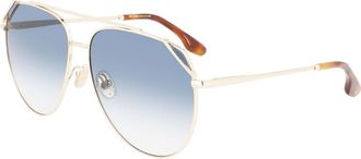 Victoria Beckham VB230S 720 Mens Sunglasses Gold Size 61