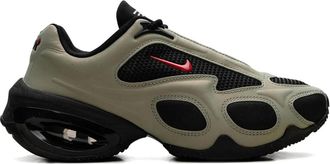 Nike Air Max Muse Black/University Red-Oil Green-Metallic Silver sneakers - Groen