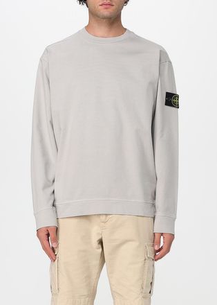 Stone Island Felpa a girocollo con logo Stone Island