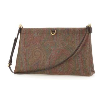 Etro Etro, Shoulder Bags, female, Brown, Size: ONE SIZE Clutch Talk Mini