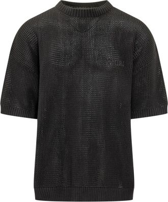 Amiri Black Crew Neck T-Shirts