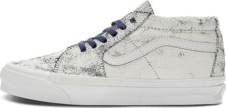 Vans OG Sk8-Mid LX Distress White Navy VN0A4BVCWTM