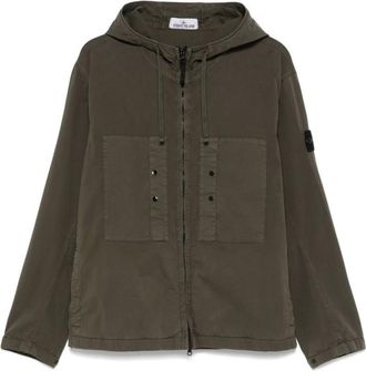 Stone Island Green Compass Badge Jacket