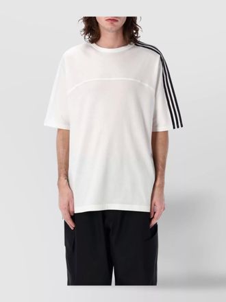 Yohji Yamamoto striped crew neck t-shirt