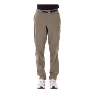 K-Way K-Way, Straight Trousers, male, Green, Size: XL Premium Logo Trousers