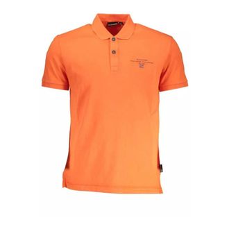 Napapijri Hombre, Camisetas, Naranja, Talla: S