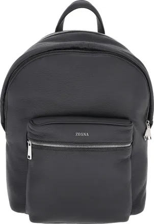 Ermenegildo Zegna Deer Leather Backpack
