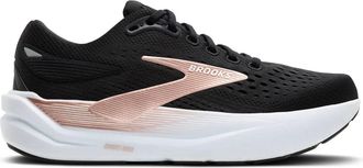 Brooks Womens Ghost Max 3 Shoe In Black/black/rose Gold