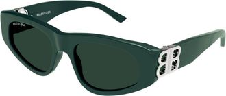 Balenciaga Bb0095s019 Green Silver Green